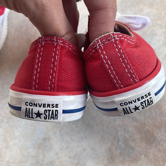 Toddler shoes converse heart / Addidas forta run x Minnie size 6 - Picture 10 of 11